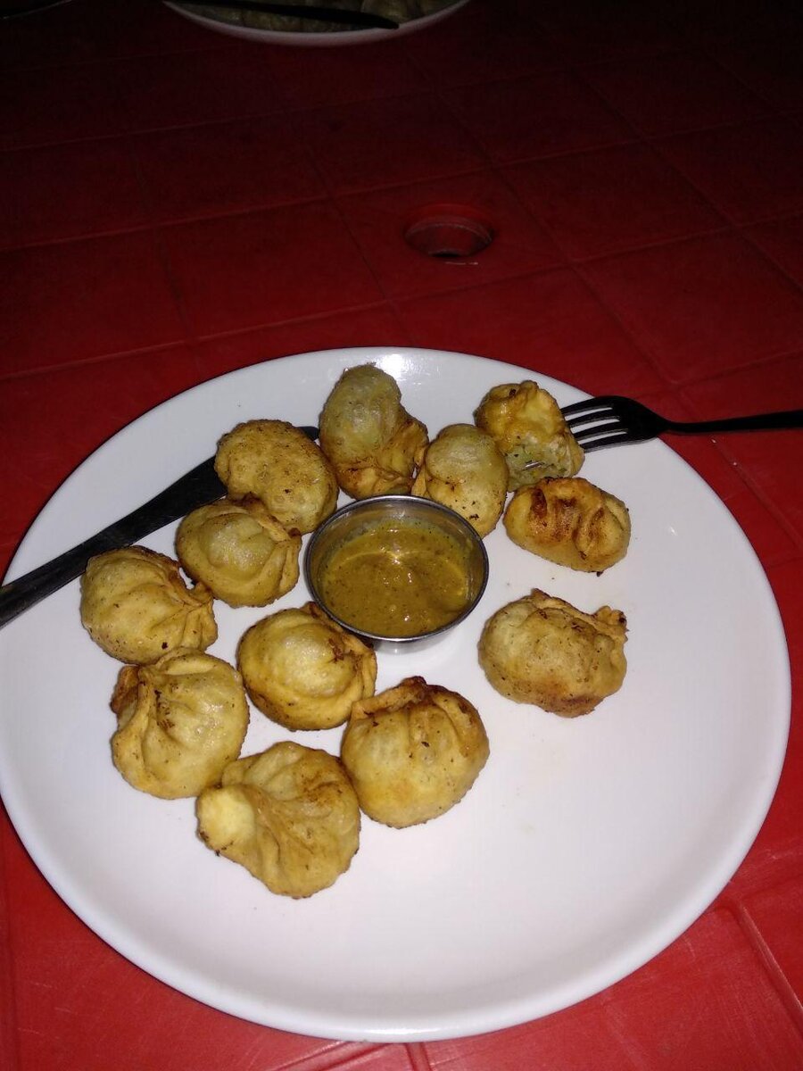 Жареные мо:мо понравились больше