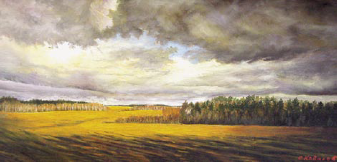 Ковалев С. Н. Октябрь (см http://www.arran.ru/data/exposition/4/albom.pdf) 