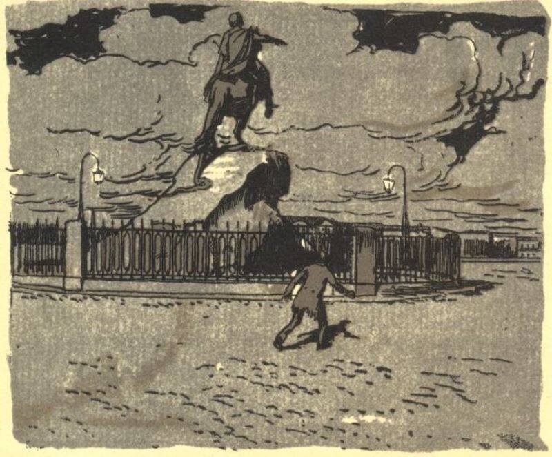 краткое содержание медного всадника пушкина. памятник петру i медный всадник. уж послано в погоню а с пушкин. евгений медный всадник. медный всадник пушкин иллюстрации.