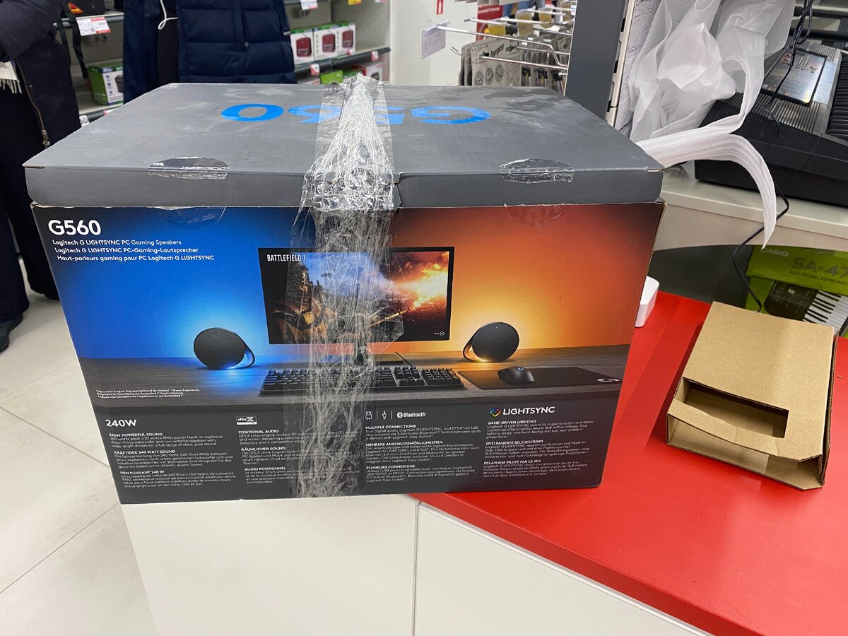 Колонки Logitech G560
