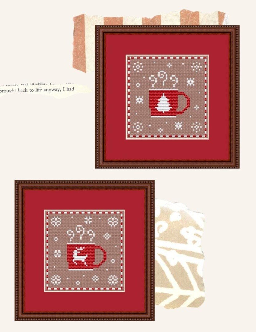 Вот такие схемки я нарисовала в декабре