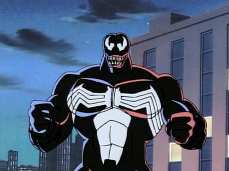 Веном 1994. Эдди брок spider man 1994. Веном 1994. Веном из человека паука 1994. Веном паук 1994.
