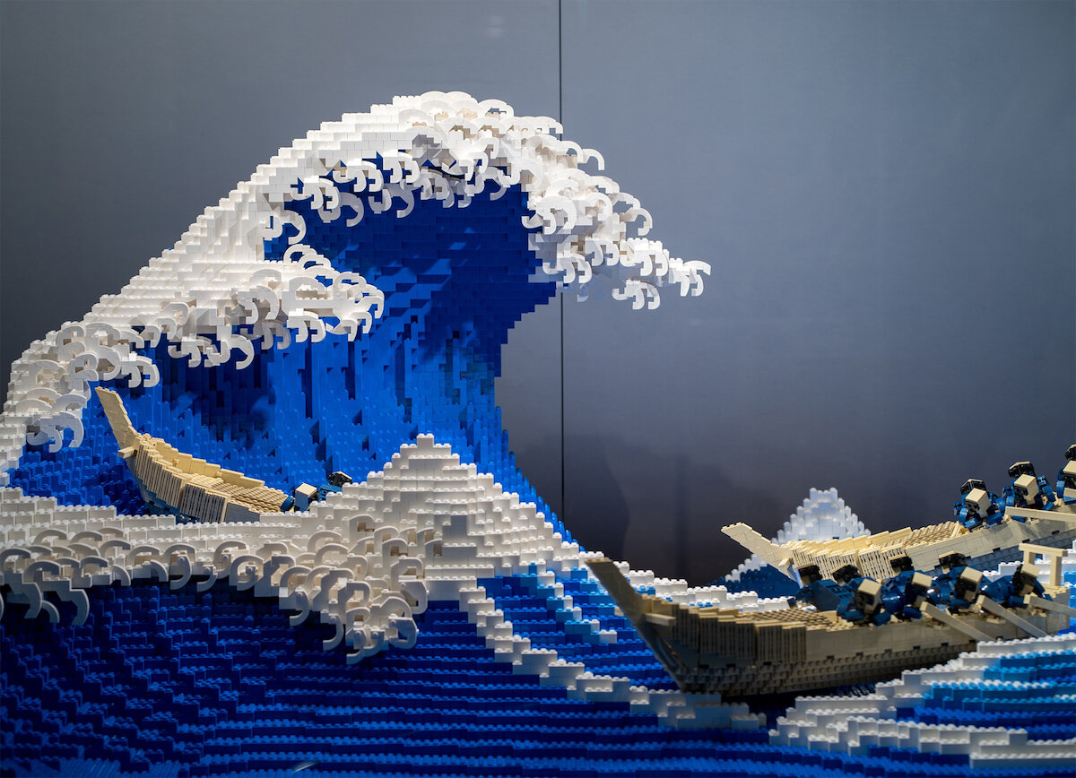 Настоящее искусство! Картины великих мастеров из кубиков LEGO® | Мир  Кубиков | Дзен