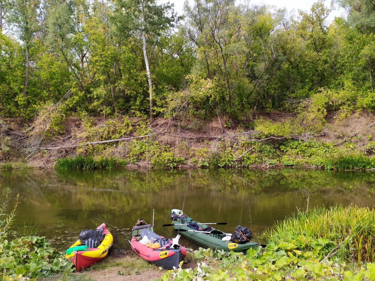 Сплав по реке "Самарка", Оренбургская область