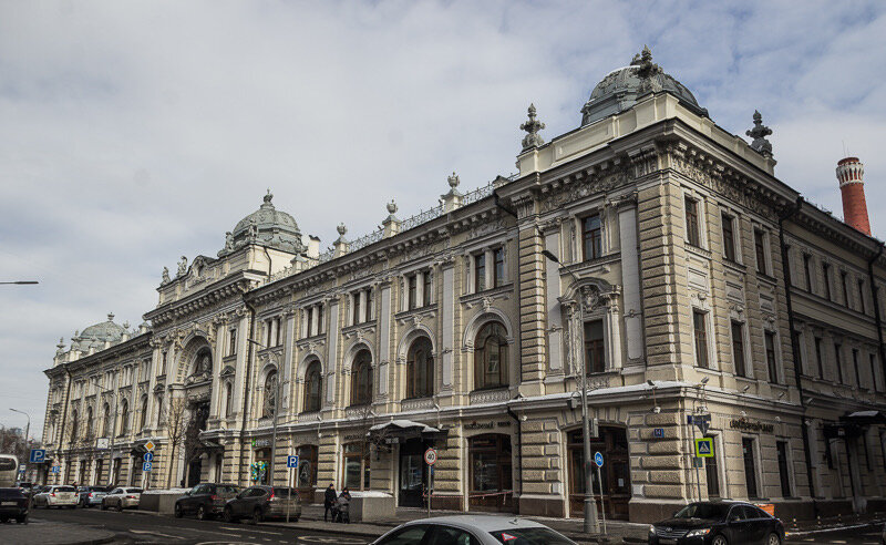 Здание Сандуновских бань. Источник фото: https://vladimirtan.livejournal.com/213505.html?replyto=46081