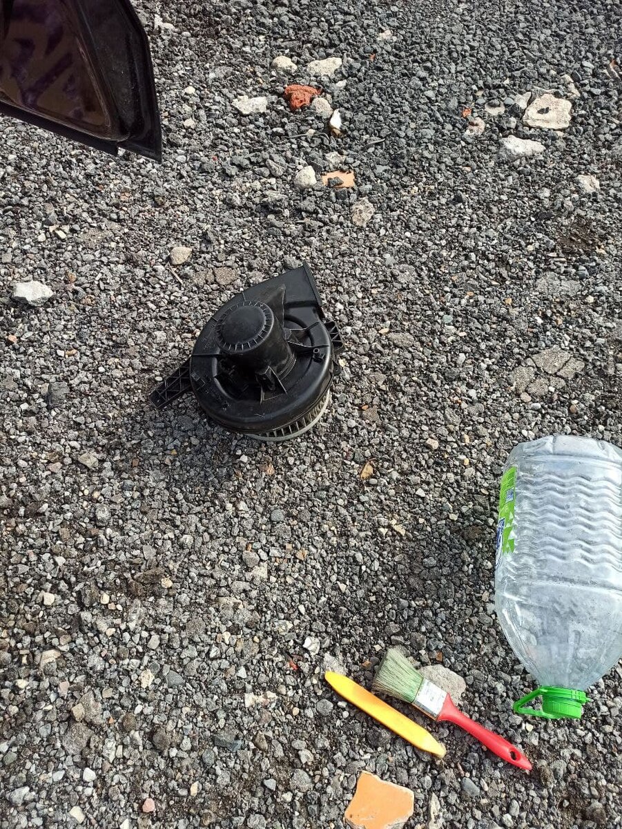 Ремонт свиста печки автомобиля на примере поло седан | Сергей Б | Дзен