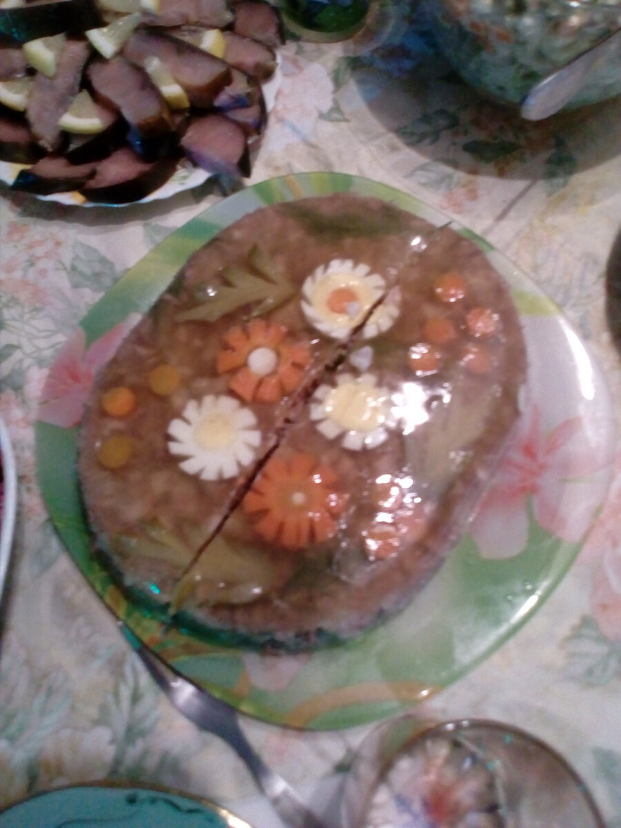 Холодцовые шедевры моей подруги Ани