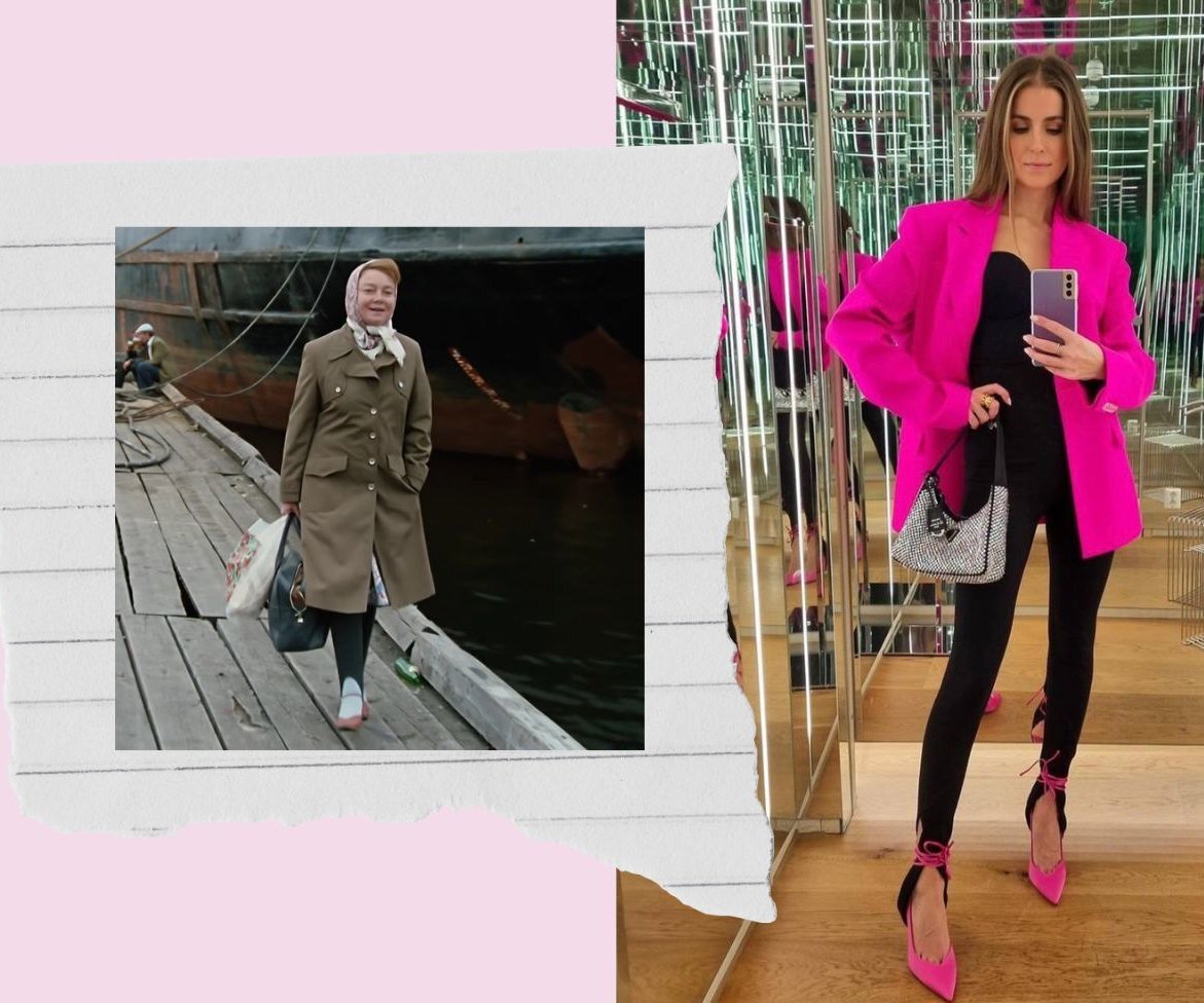     Кто круче носит легинсы со штрипками: Надя из «Любовь и голуби» или фэшн-блогеры?