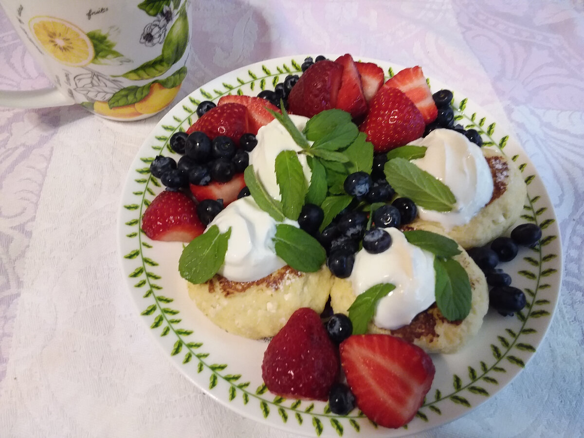 Красивый и полезный завтрак от моей замечательной читательницы Анны Конечных. 