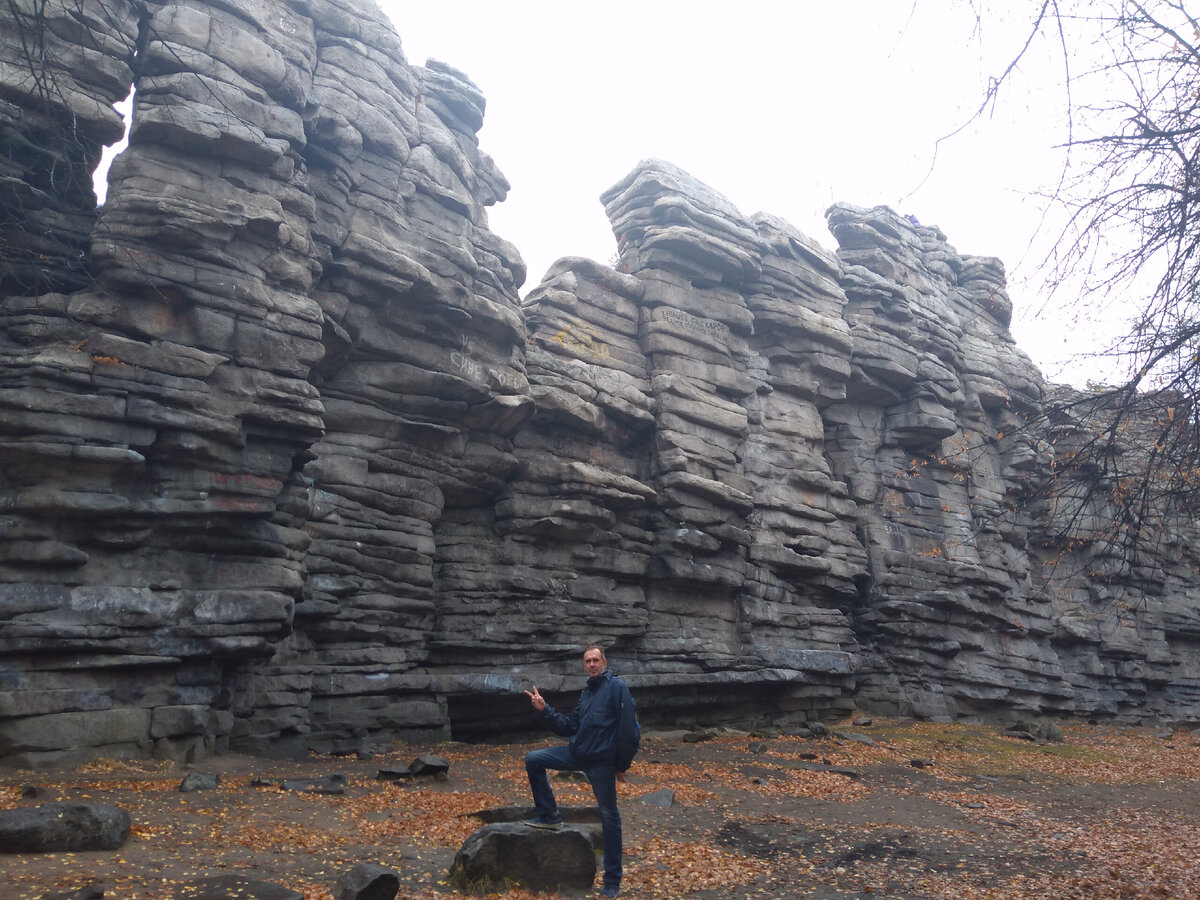 Северная стена Чертова Городища