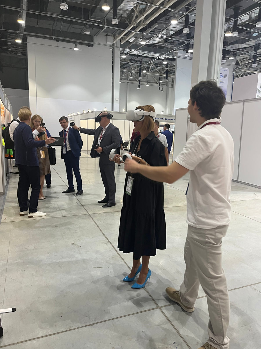 ARPort SafetyVR тренажеры по охране труда на ВНОТ 2022 в Сочи