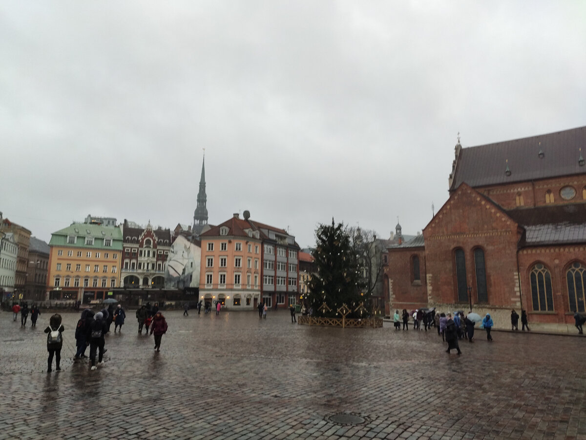 Январь в Риге