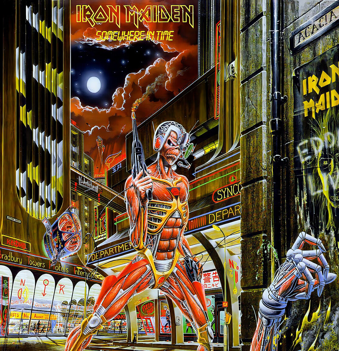 Somewhere in time. Iron maiden somewhere in time 1998. Somewhere in time. Iron maiden somewhere in time обложка. Iron maiden somewhere in time обложка.