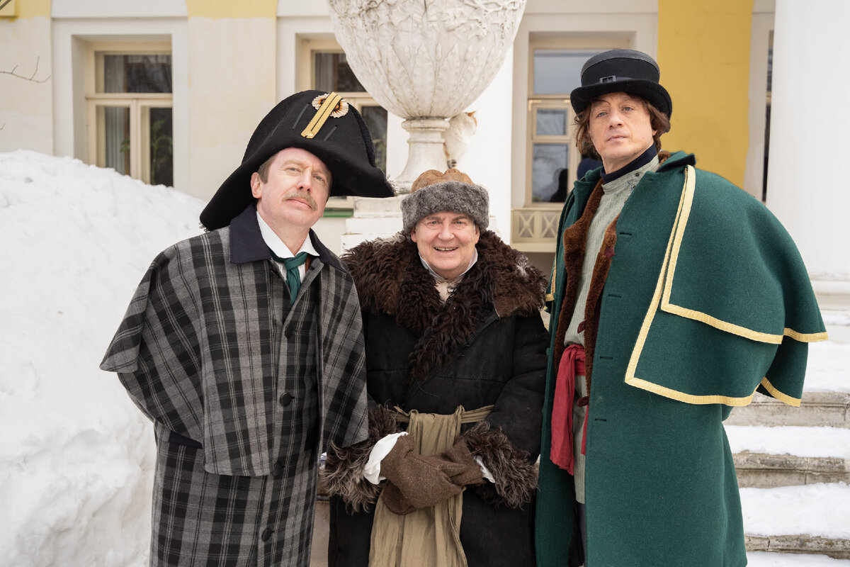 Юрий Стоянов с Алексеем Макаровым и Михаилом Трухиным