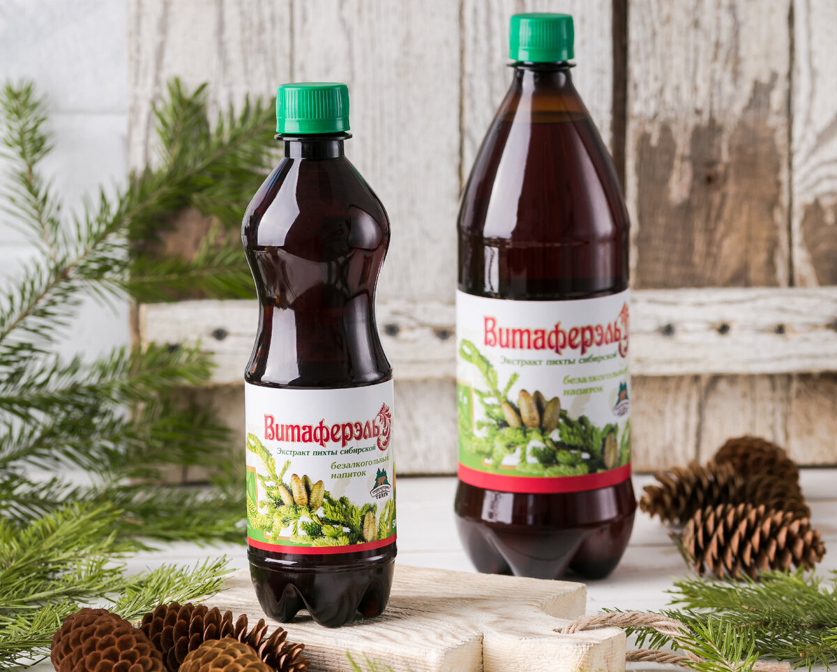 Водный экстракт пихты сибирской "Витаферэль" от Территории тайги