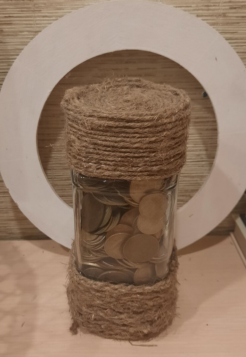 Копилка автора с монетами СССР.