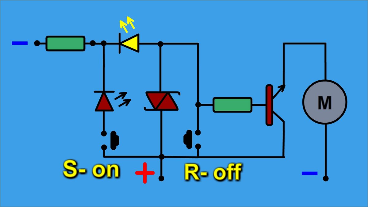 RS-trigger Простое устройство управления в картинках и схемах. | Молодой  изобретатель - Данила Дмитриевич | Дзен