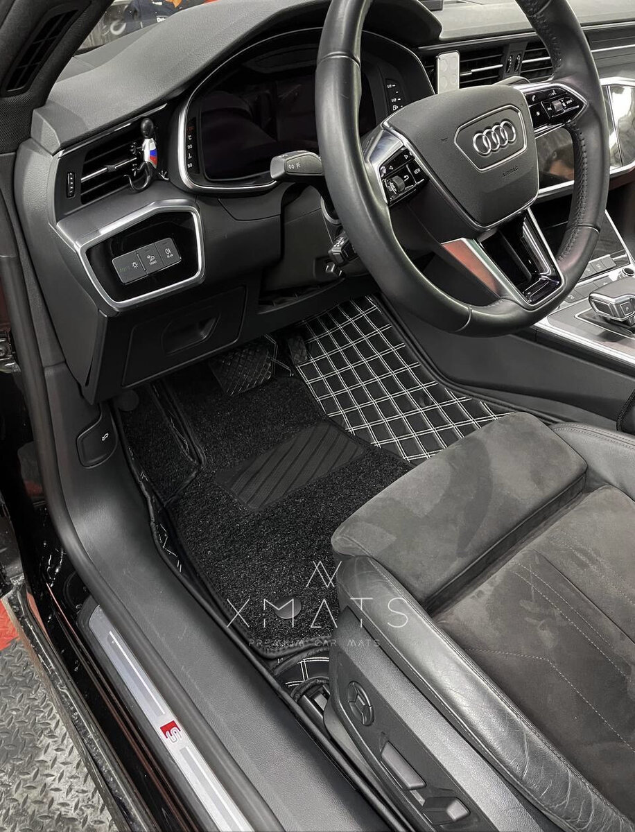 Коврики из экокожи на Land Audi A7 C8