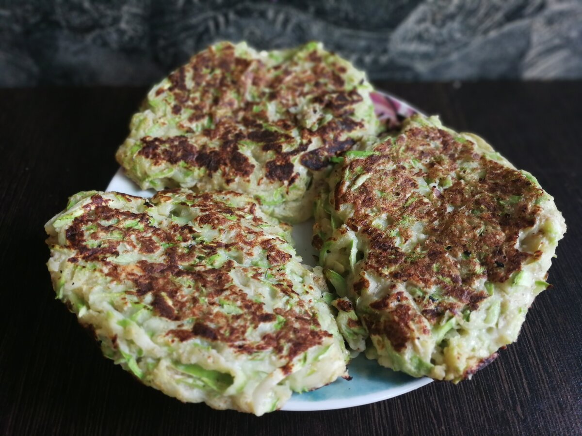 Кабачковые оладушки