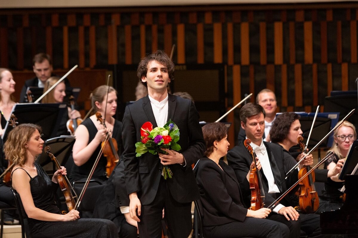 Александр  Канторов на гала-концерте лауреатов Конкурса имени Чайковского в  “Зарядье”. Фото – пресс-служба Конкурса имени Чайковского