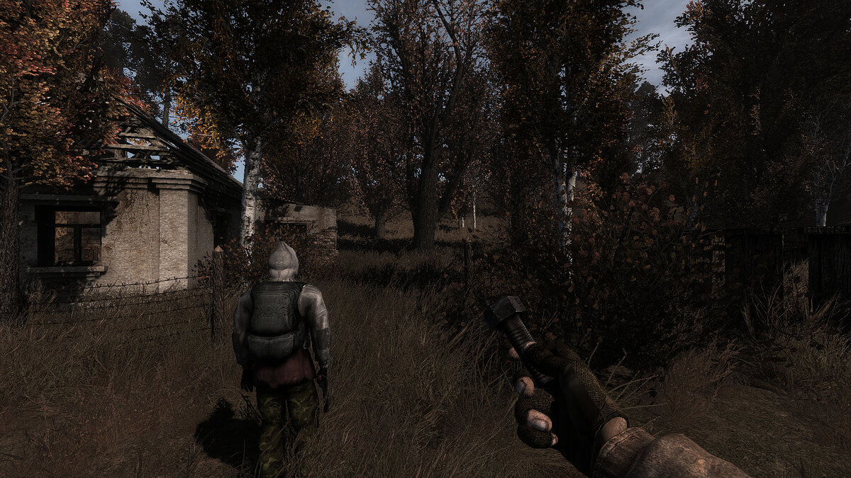 Гнетущая атмосфера осени ощущается с первых секунд в Зоне.