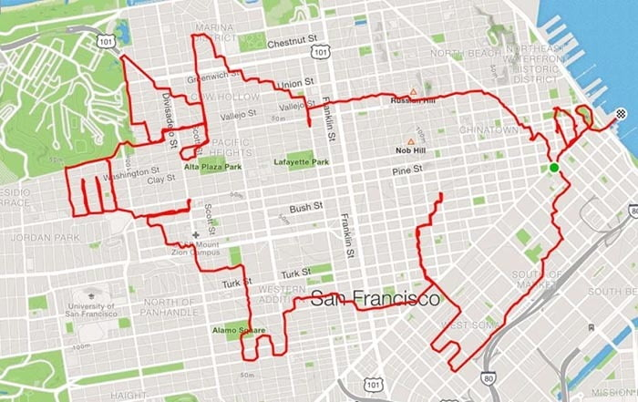 Фото из профиля Ленни Моргана на сайте Strava