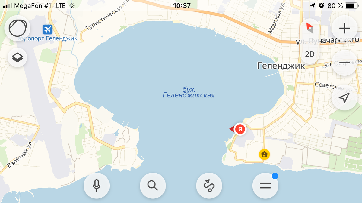 Течение в геленджикской бухте схема