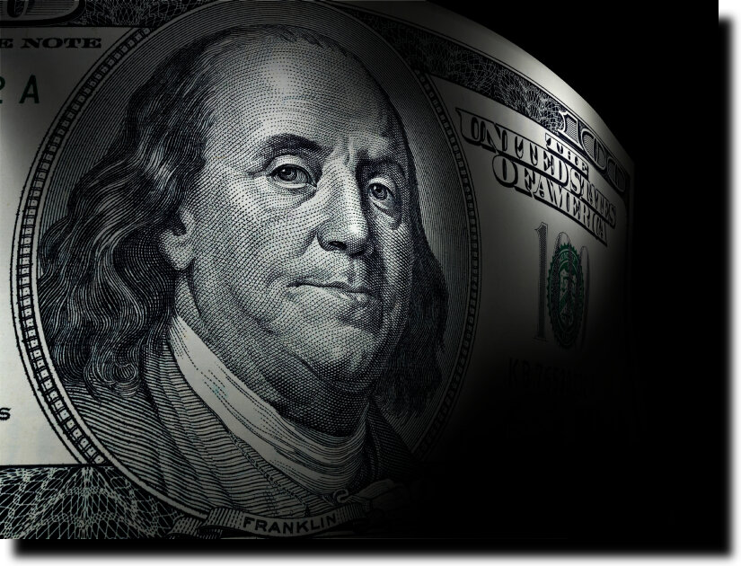 Бенджамин Франклин на купюре $100