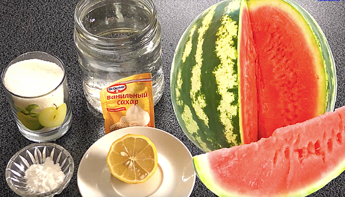 варенье из арбузных корочек пошаговый рецепт