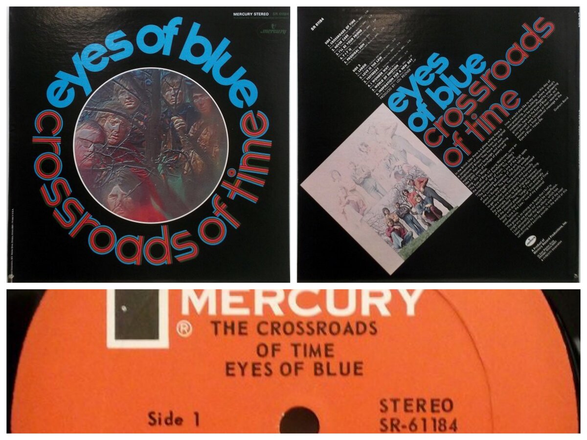 Обложка виниловой пластинки  «Crossroads Of Time». www.discogs.com