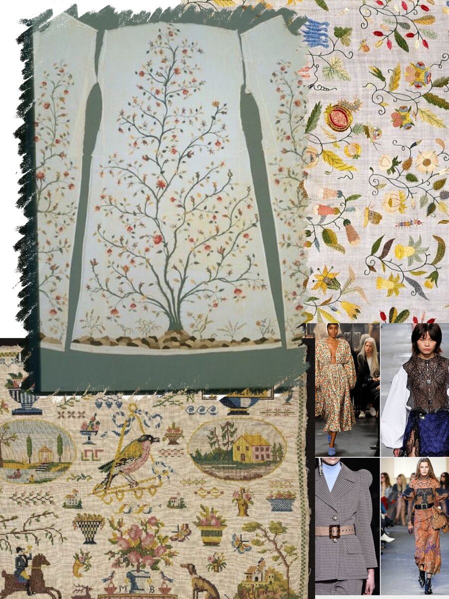 Выкройка камзола и ткани прошлого и мода этого сезона 