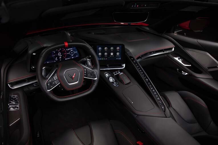 Салон Chevrolet Corvette 2020 года