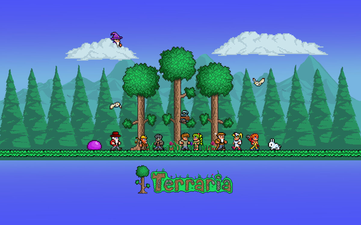 Арт изображения игры Terraria.