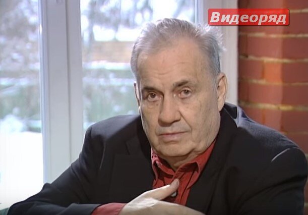 На фото Эльдар Рязанов. Кадр из интервью.