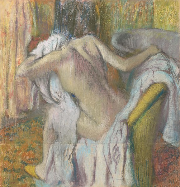 "После ванны", 1890-1895, Национальная галерея Лондона