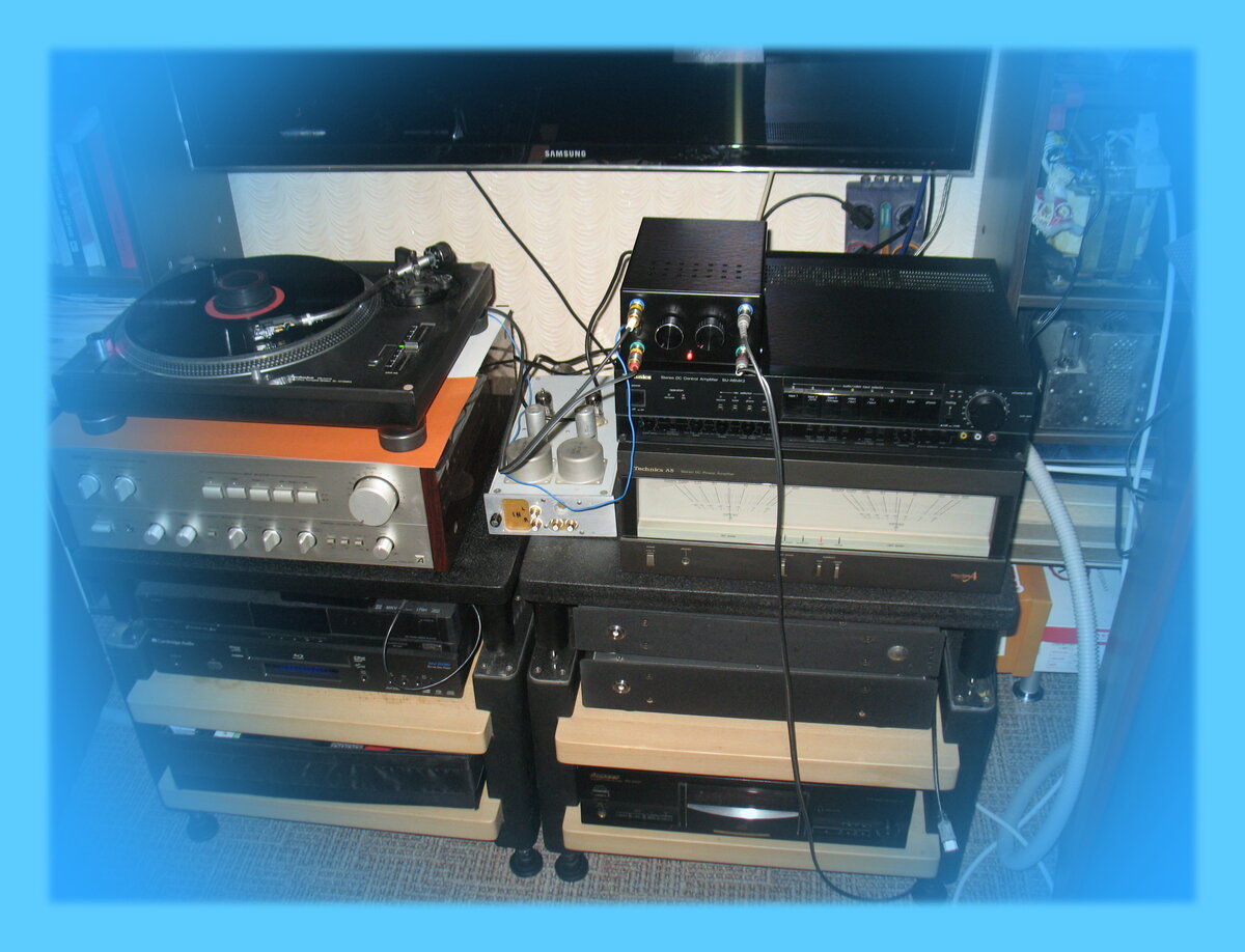 Вот они все на одном фото: и "Денон" и "Техникс" и корректоры Стародубцева и Тарасова.