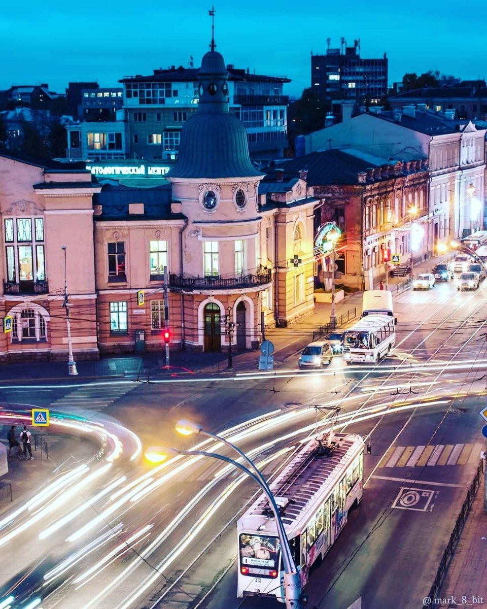 Иркутск, улица Ленина и Карла-Маркса