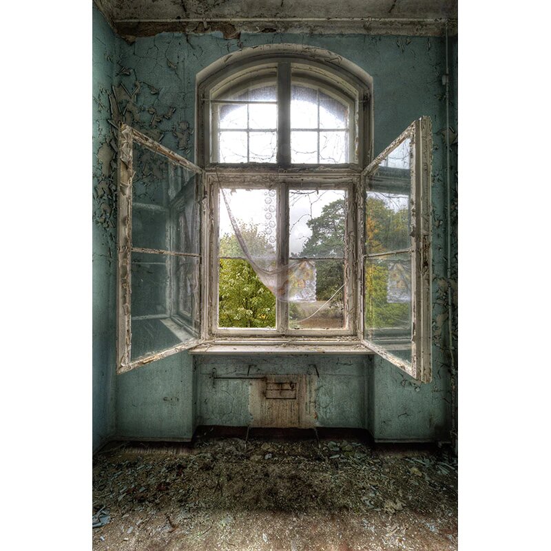 Вместо иллюстрации, но думаю, что окна там были другие)