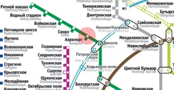 Войковская метро на карте метро москвы схема