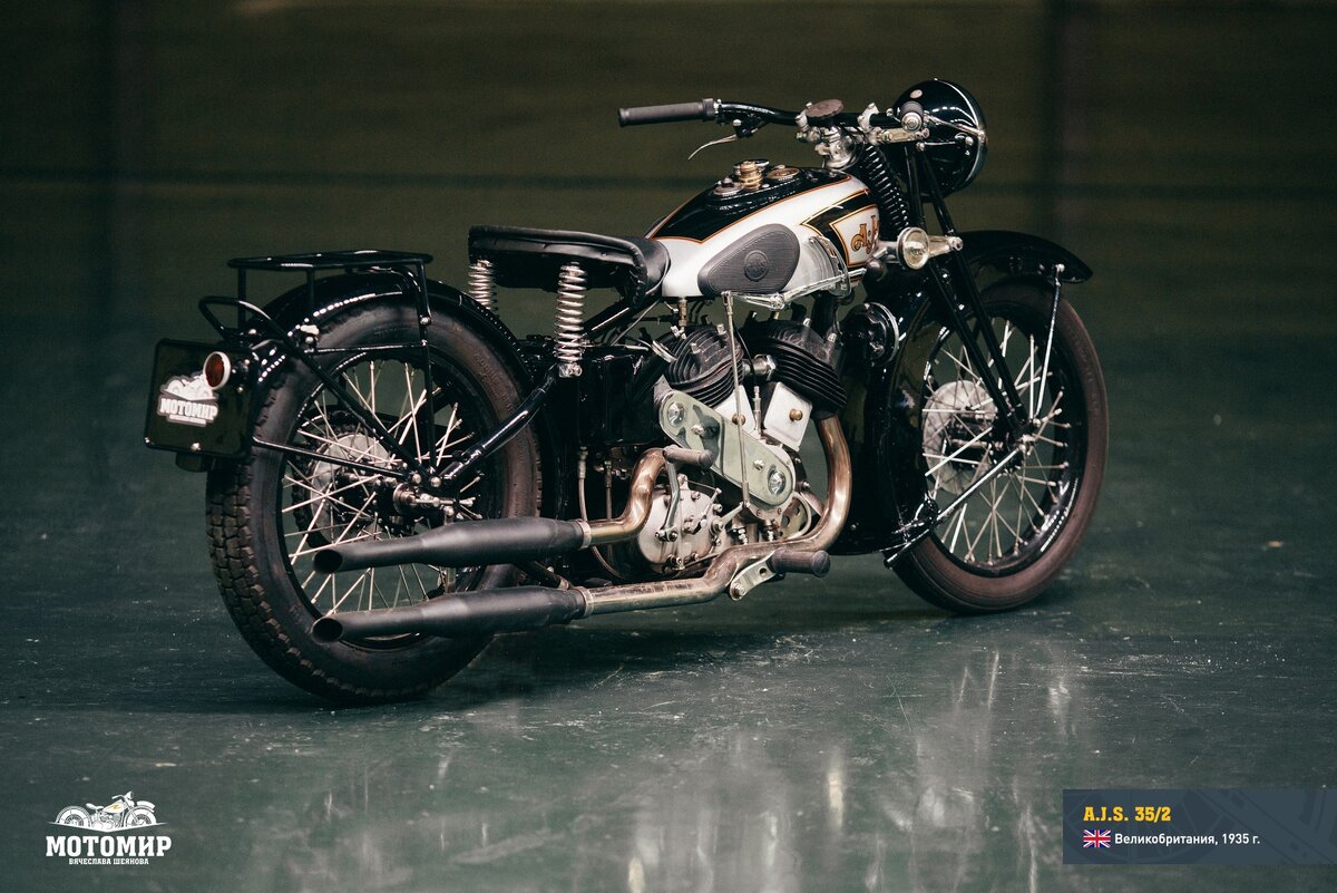 1954 AJS Porcupine РјРѕС‚РѕС†РёРєР»