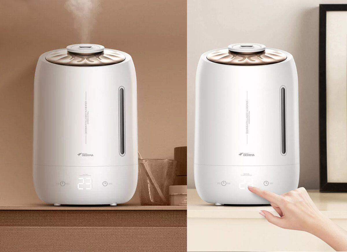 Увлажнитель воздуха Xiaomi Deerma Air Humidifier DEM-F600 5L: повысьте  качество жизни | Futula - бытовая техника | Дзен