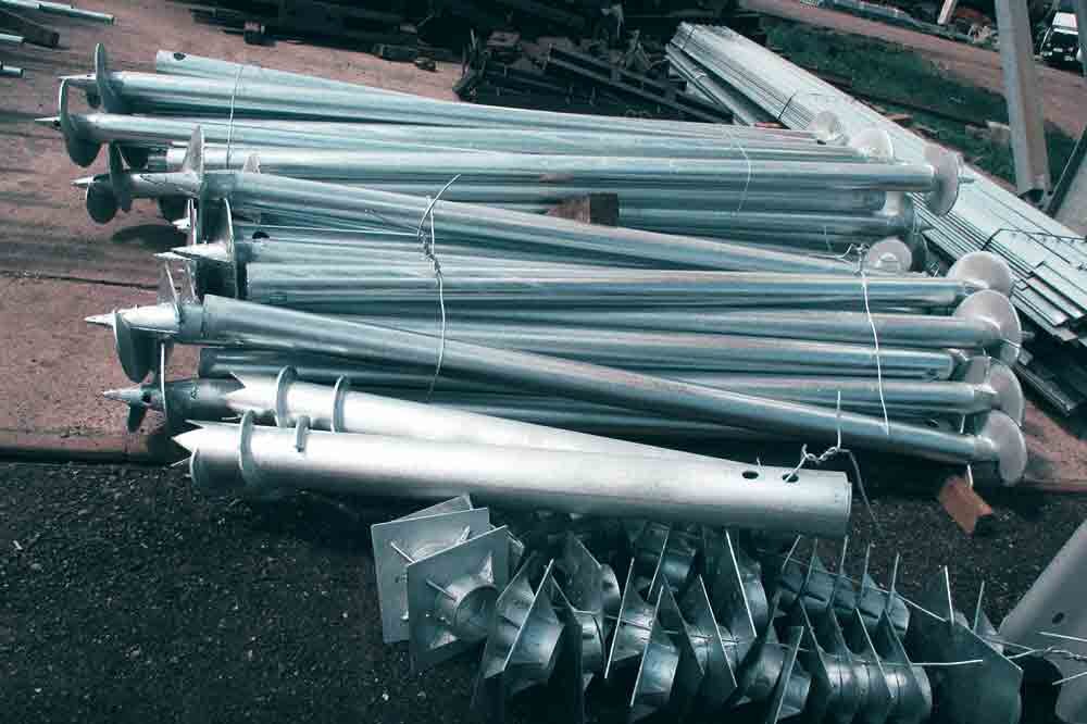 Литые винтовые сваи от производителя КВС -14  