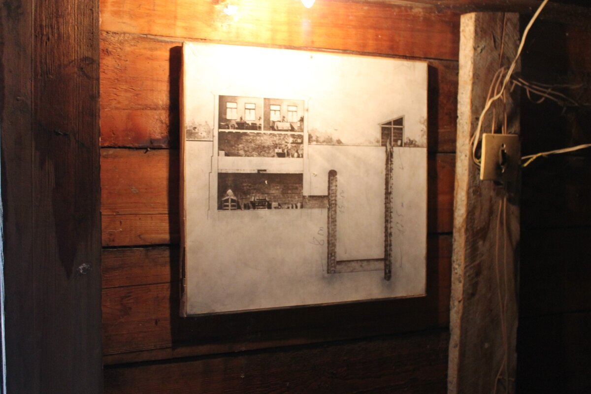 Схема дома и точное описание пути к печатному станку. 
