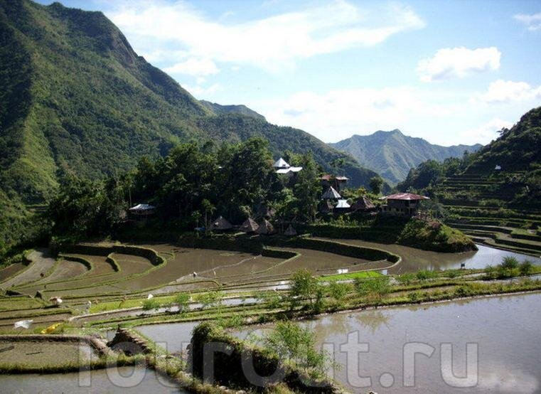 Вид на деревню.