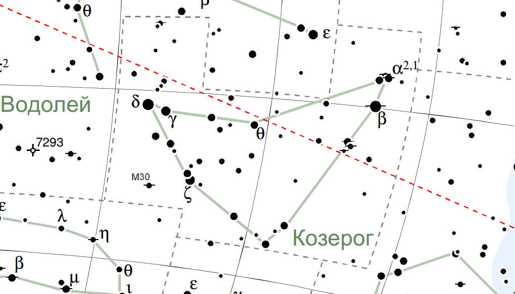 Созвездие козерога. Созвездие Козерог на карте звездного неба. Козерог Созвездие схема самая яркая звезда. Альфа звезда созвездия Козерог. Созвездие козерога на карте.