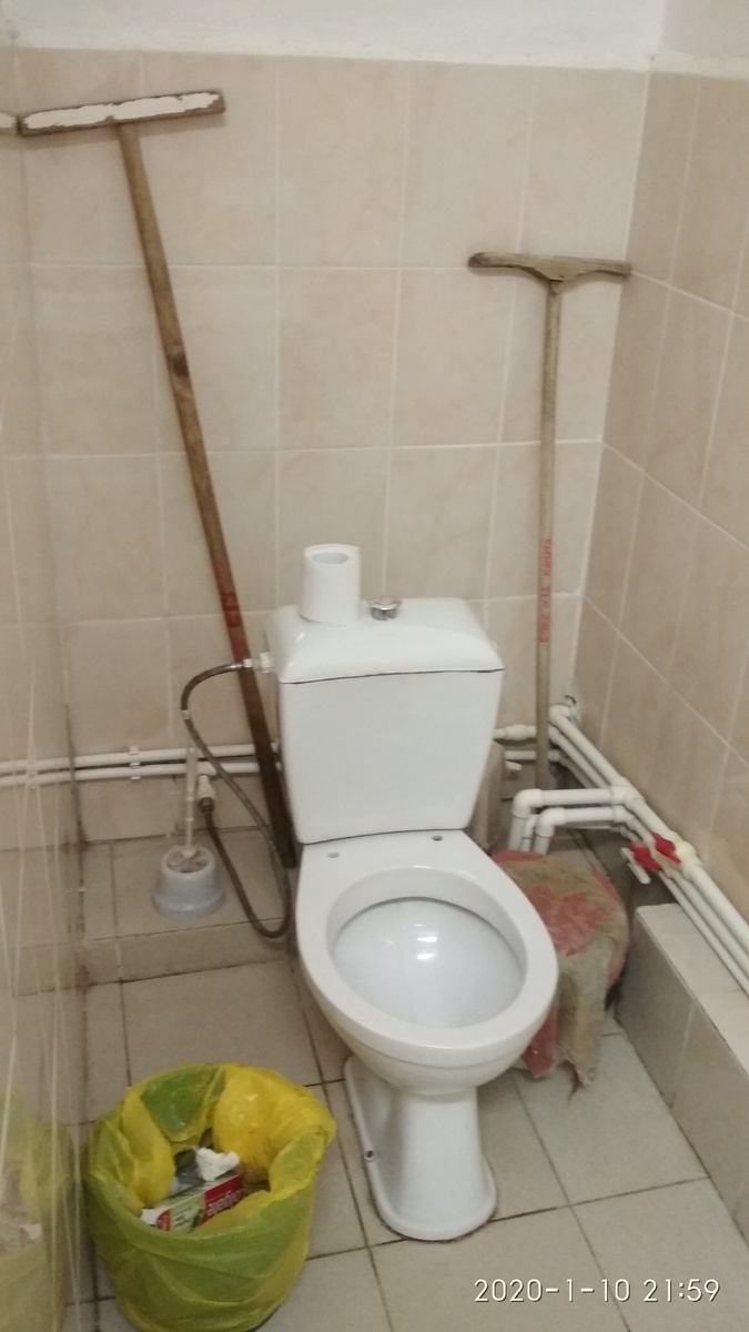 Так выглядит туалет