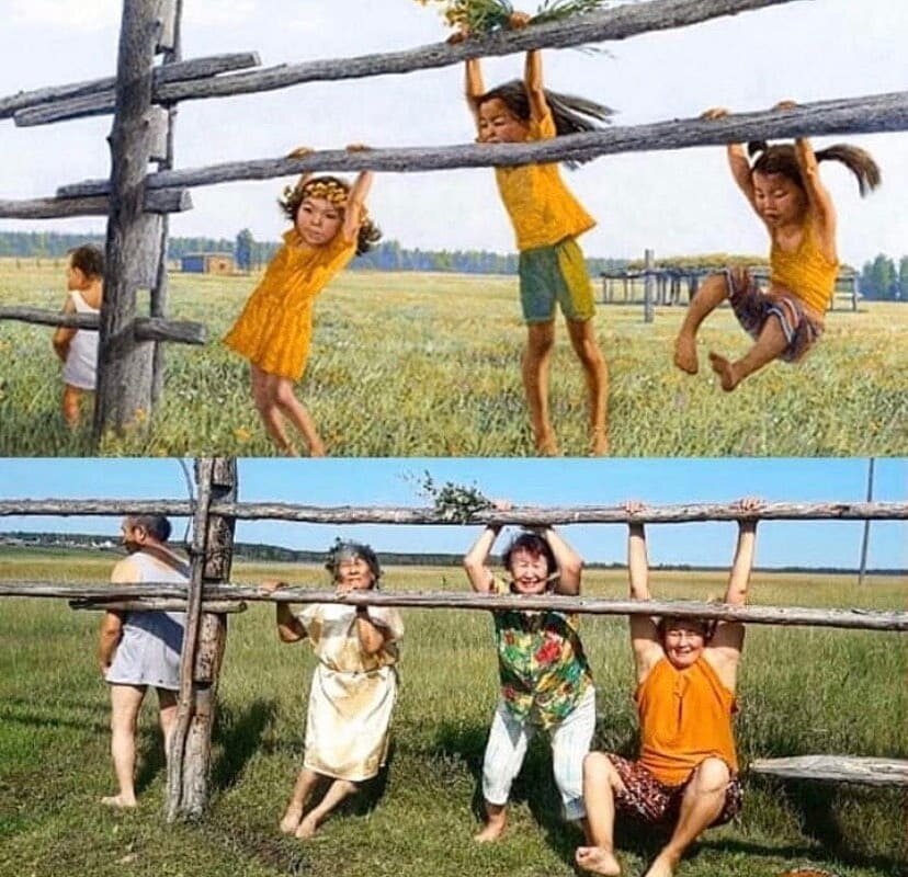 Андрей Чикачев. Картина "Одуванчики. Три грации." 2002 год