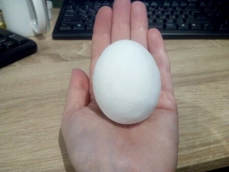 Яйцо папье-маше. Мастерская Xev