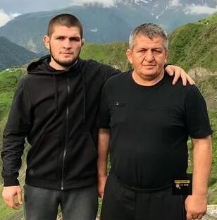 Хабиб с Абдулманапом в горах
