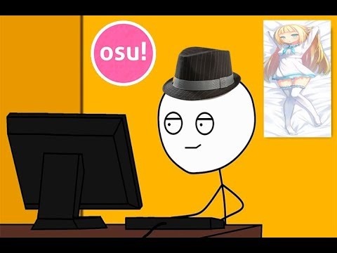 Не дрочу, а играю в Осу!